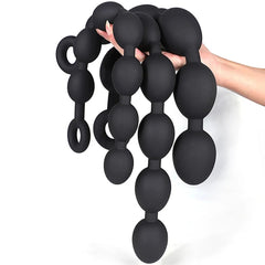 5 Egg Silicone Anal balls Sex Toy - Bara Bros