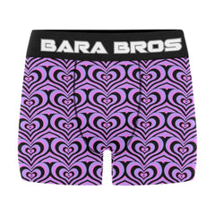 Abstract Heart Pattern Men's Boxer Briefs - Bara Bros