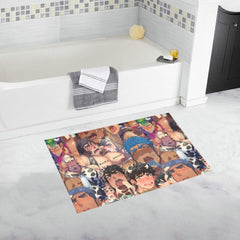 AHEGAO Gay Bara Colorful Bath Rug 20''x 32'' - Bara Bros