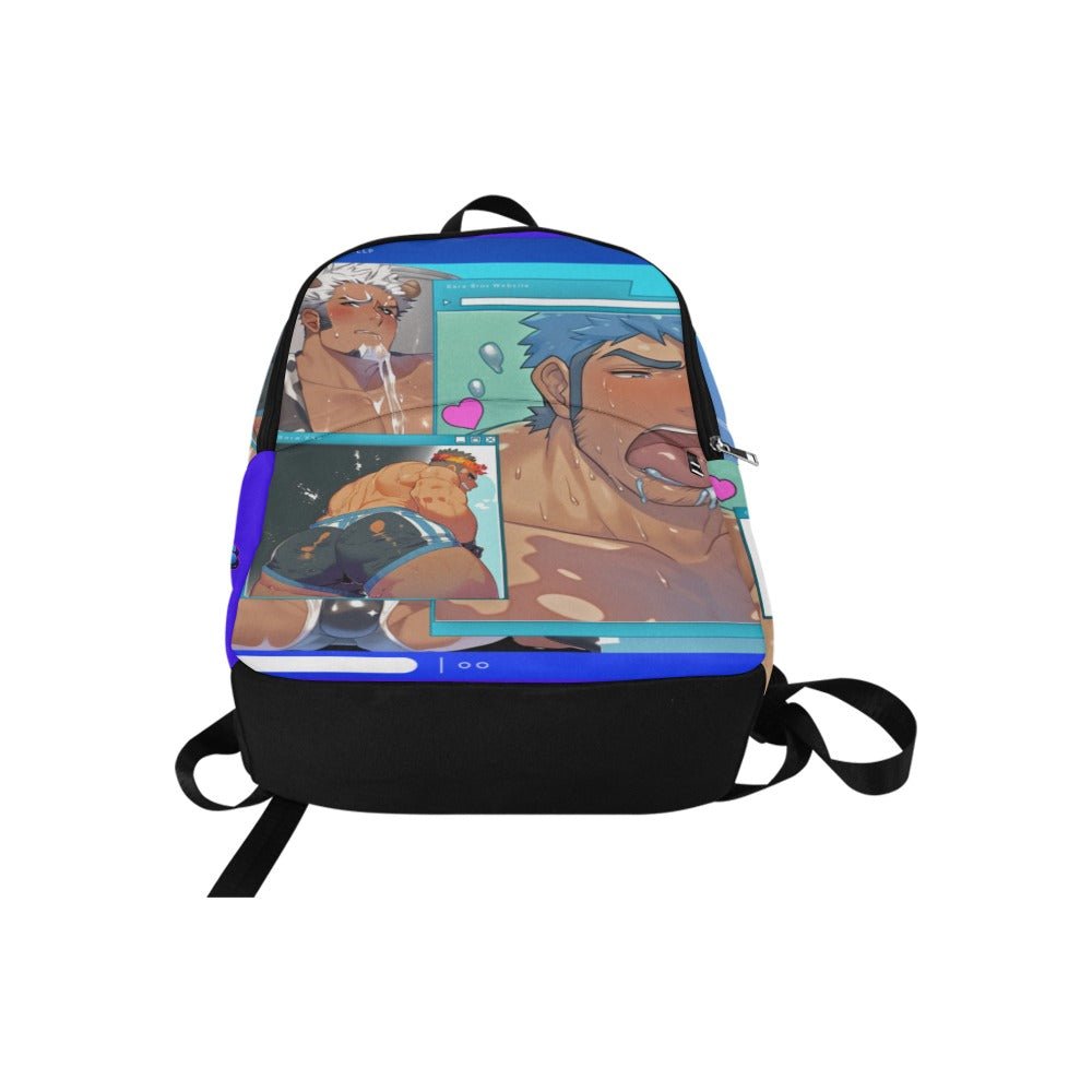 Bara Art Webpunk Vaporwave Fabric Backpack - Bara Bros