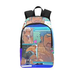 Bara Art Webpunk Vaporwave Fabric Backpack - Bara Bros