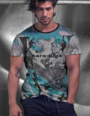 Bara Art Y2K Graphic Men's T-Shirt - Bara Bros