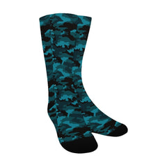 Blue Camo Men's Socks - Bara Bros