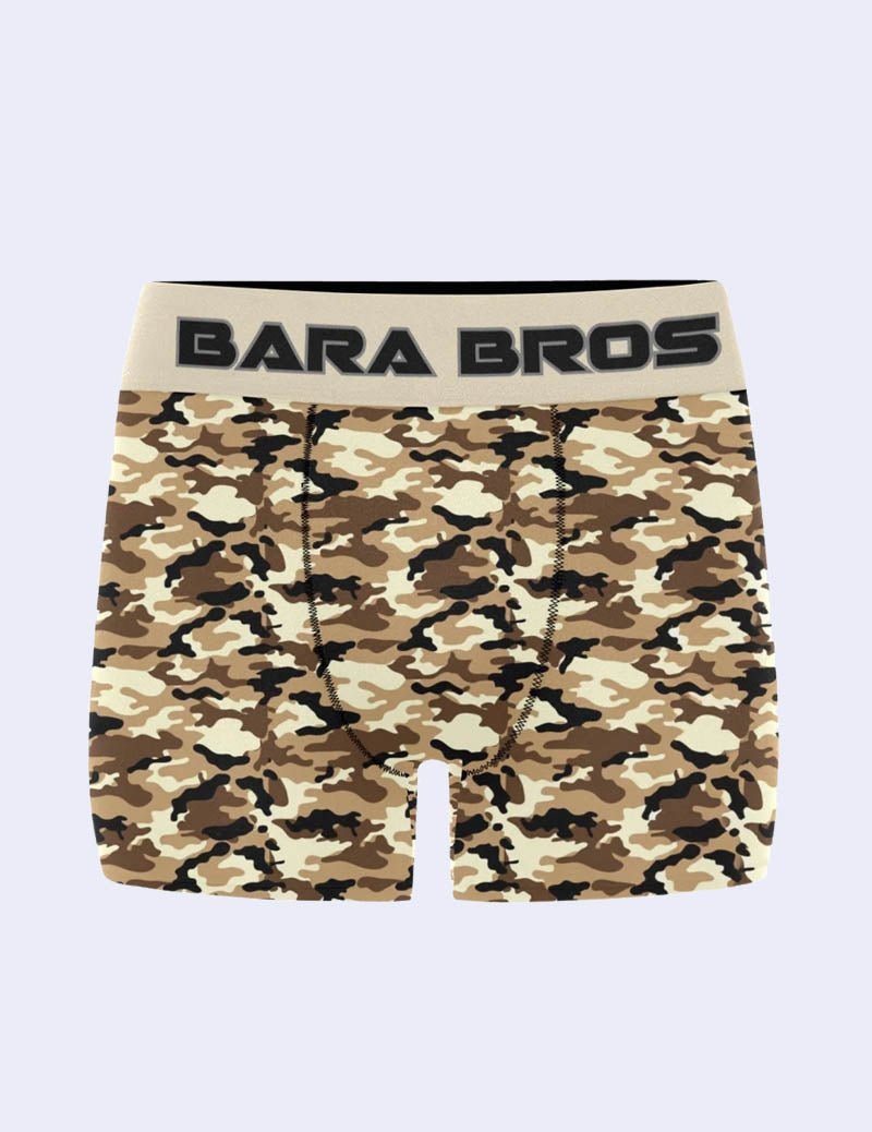 Desert Camo Men's Boxer Briefs - Bara Bros