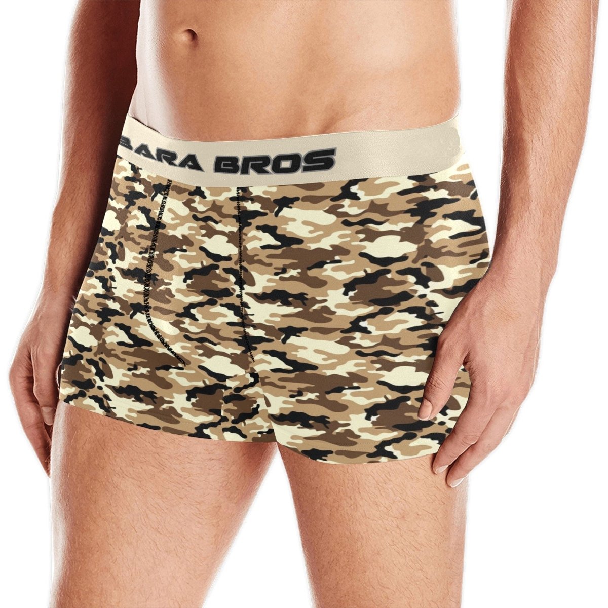 Desert Camo Men's Boxer Briefs - Bara Bros