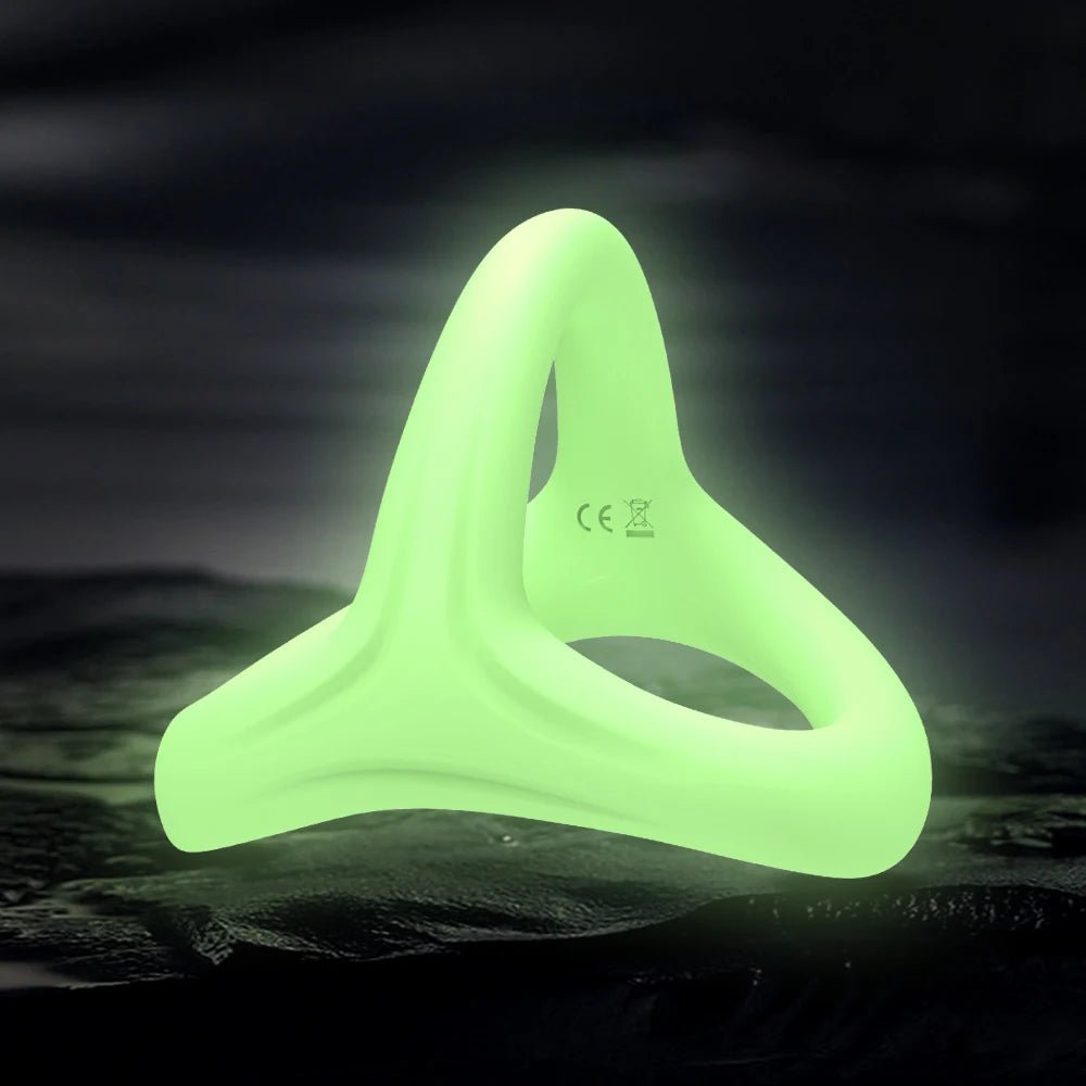 Glow In The Dark Silicone Cock Ring for Men - Bara Bros