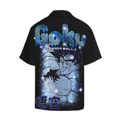 Goku Bara Art Anime Hawaiian Shirt - Bara Bros