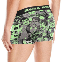 Green Bara Ahegao Men's Boxer Briefs - Bara Bros