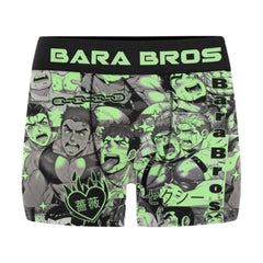 Green Bara Ahegao Men's Boxer Briefs - Bara Bros