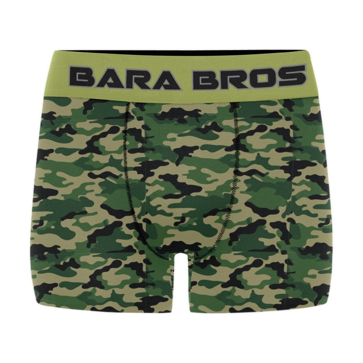 Green Camouflage Sexy Men's Boxer Briefs - Bara Bros