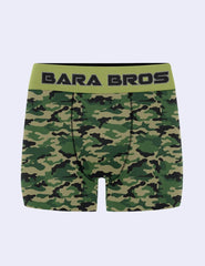 Green Camouflage Sexy Men's Boxer Briefs - Bara Bros