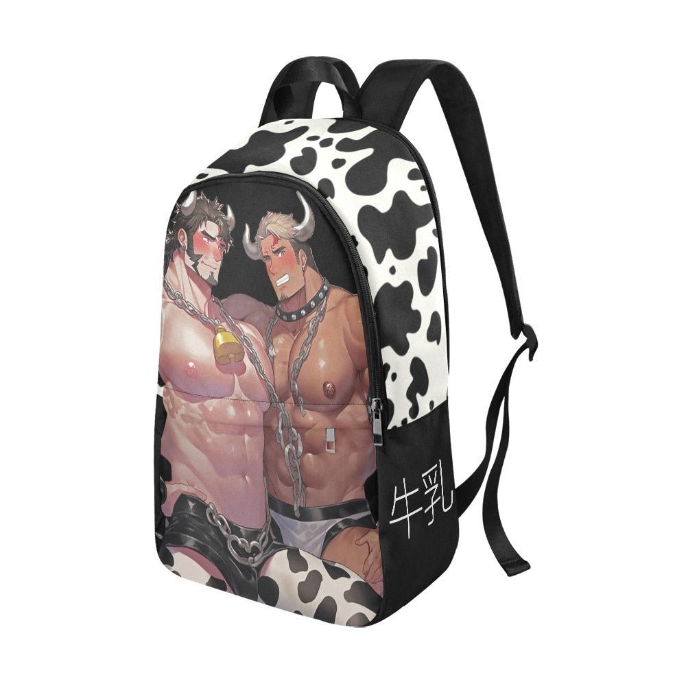 Himbos Cow Print Bara Art Backpack - Bara Bros