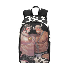 Himbos Cow Print Bara Art Backpack - Bara Bros