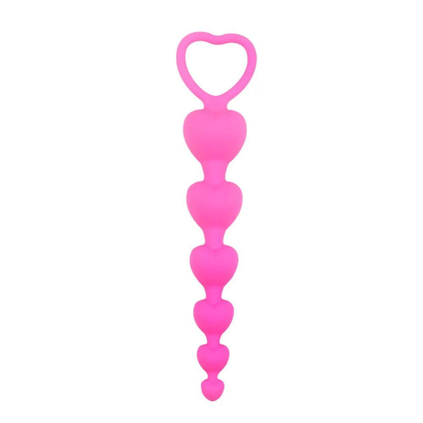 Kawaii Anal Plug Sex Toy - Silicone Anal Beads