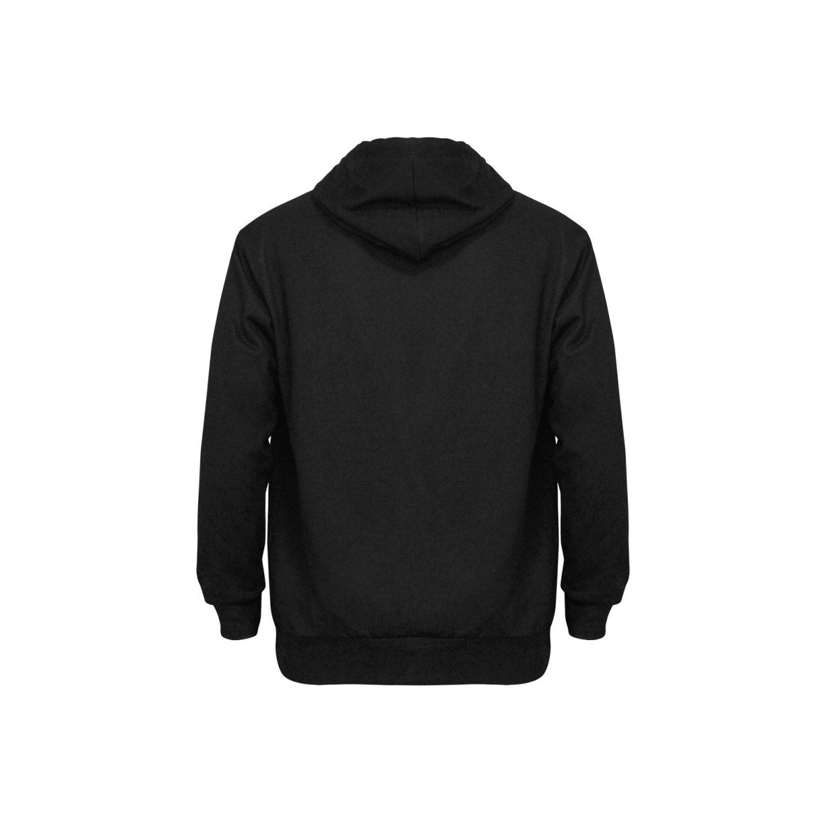 Kawaii Style Men's Long Sleeve Fleece Black Hoodie - Bara Bros