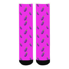 Mens Eggplant Socks - Bara Bros