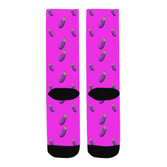 Mens Eggplant Socks - Bara Bros