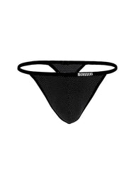 Men's Ice Silk Thong Underwear Sexy Low Waist G-String - Bara Bros