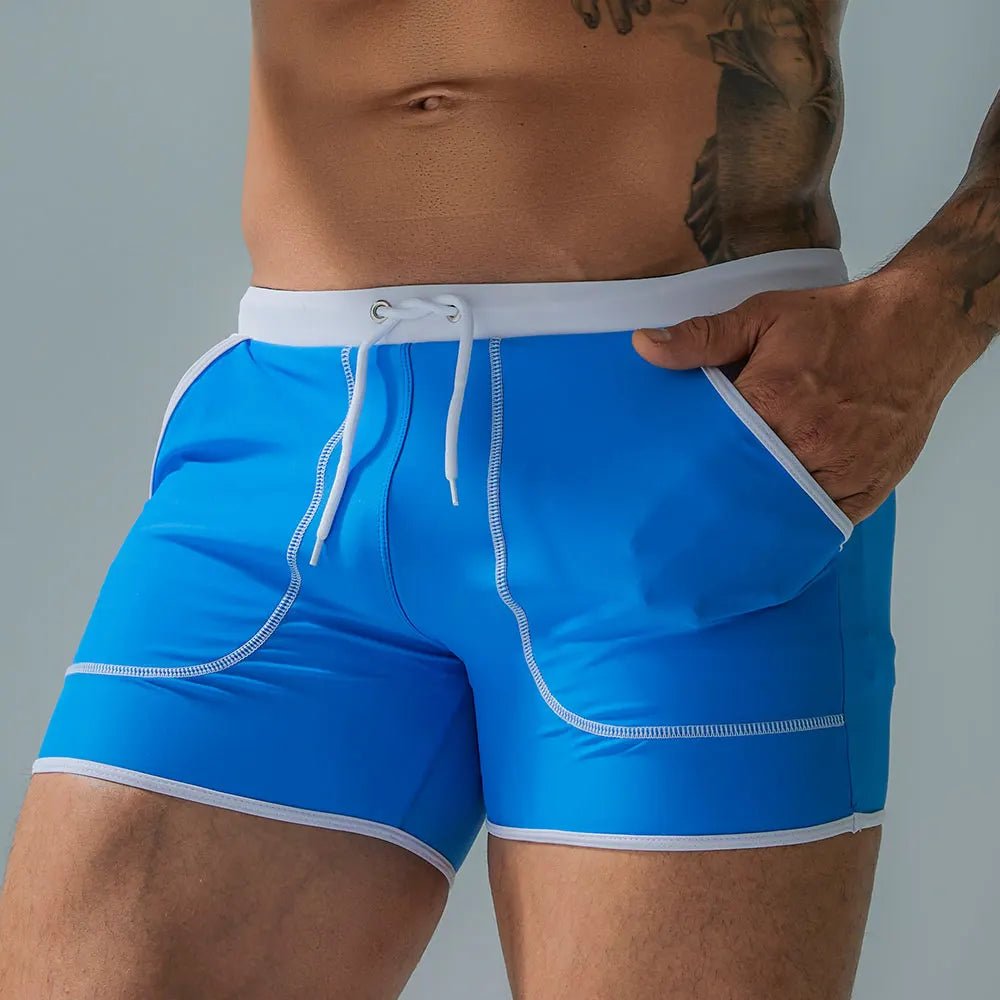 Men's Sexy Summer Swimwear Trunks Beach Surf Shorts - Bara Bros