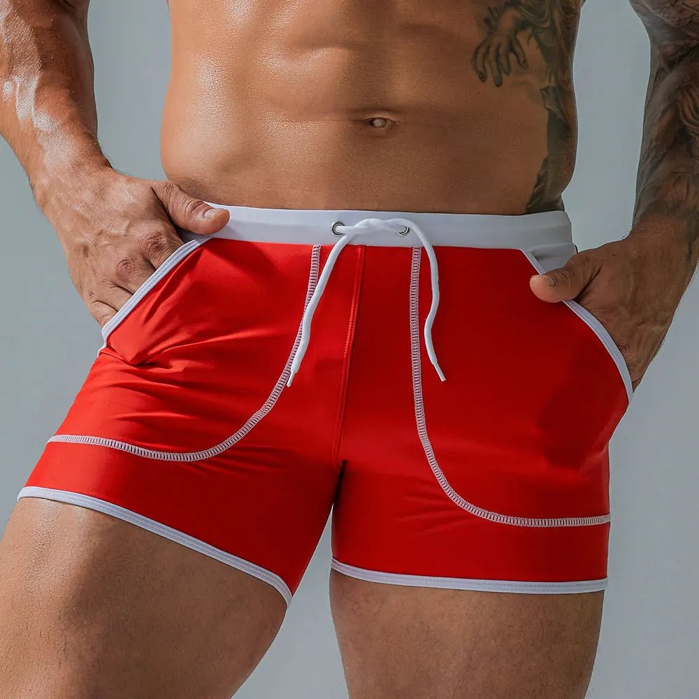 Men's Sexy Summer Swimwear Trunks Beach Surf Shorts - Bara Bros