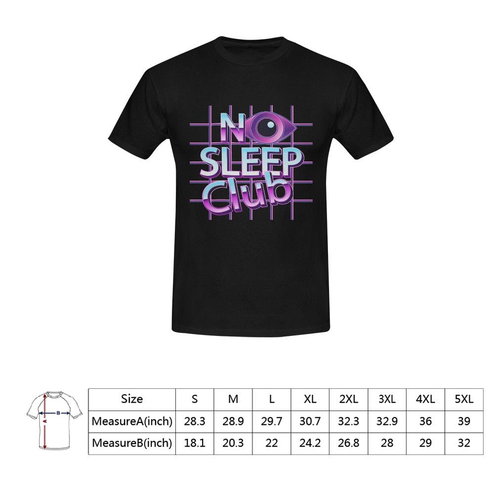 No Sleep Club Men's T-Shirt - Bara Bros