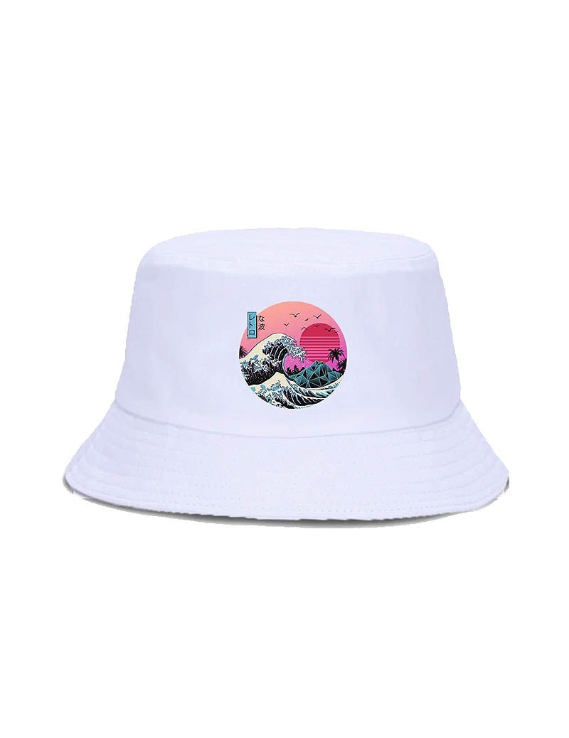 Ocean Vaporwave Bucket Hat - Bara Bros