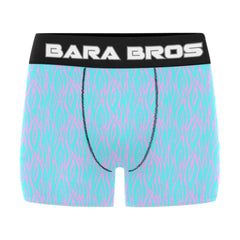 Pastel Contrast Tribal Stripe Men's Boxer Briefs - Bara Bros