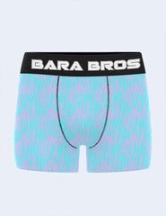 Pastel Contrast Tribal Stripe Men's Boxer Briefs - Bara Bros