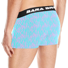 Pastel Contrast Tribal Stripe Men's Boxer Briefs - Bara Bros