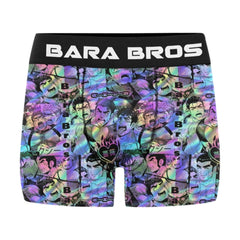 Psychedelic Rainbow Anime Bara Art Men's Boxer Briefs - Bara Bros