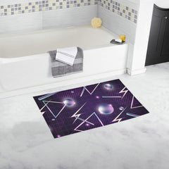 Retrowave Art Bath Rug 16''x 28'' - Bara Bros