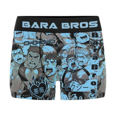 Sexy Gay Anime Blue Men's Boxer Briefs - Bara Bros