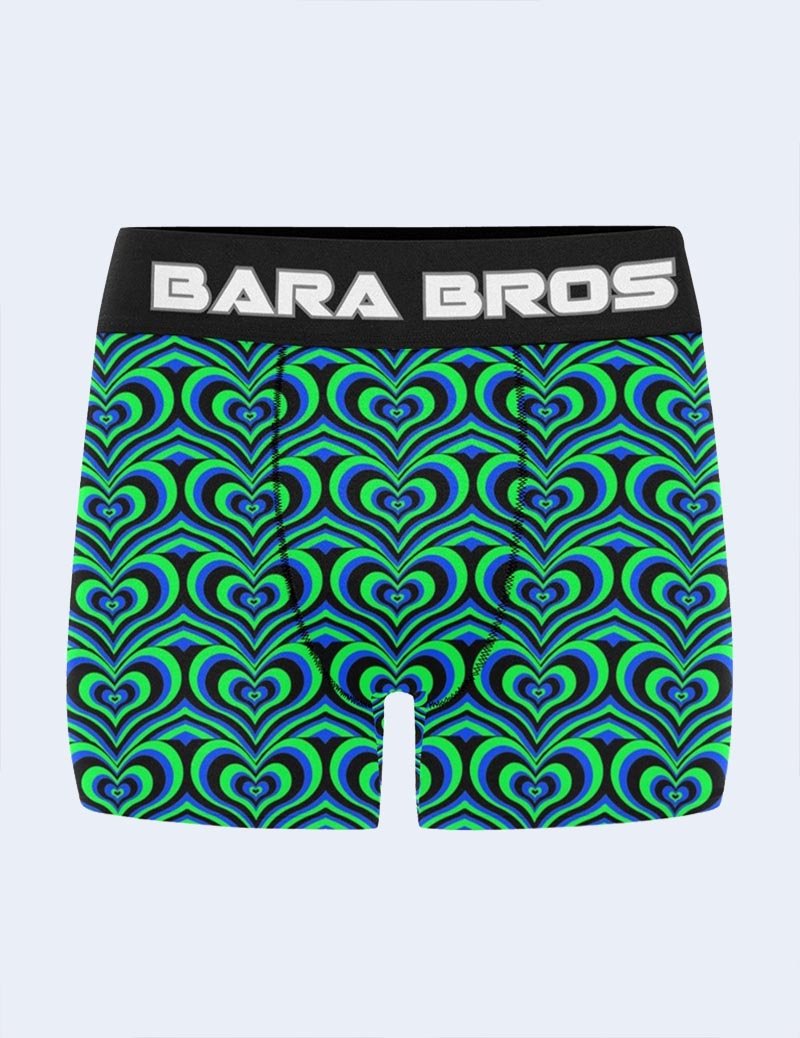 Sweet Love Heart Pattern Men's Boxer Briefs - Bara Bros