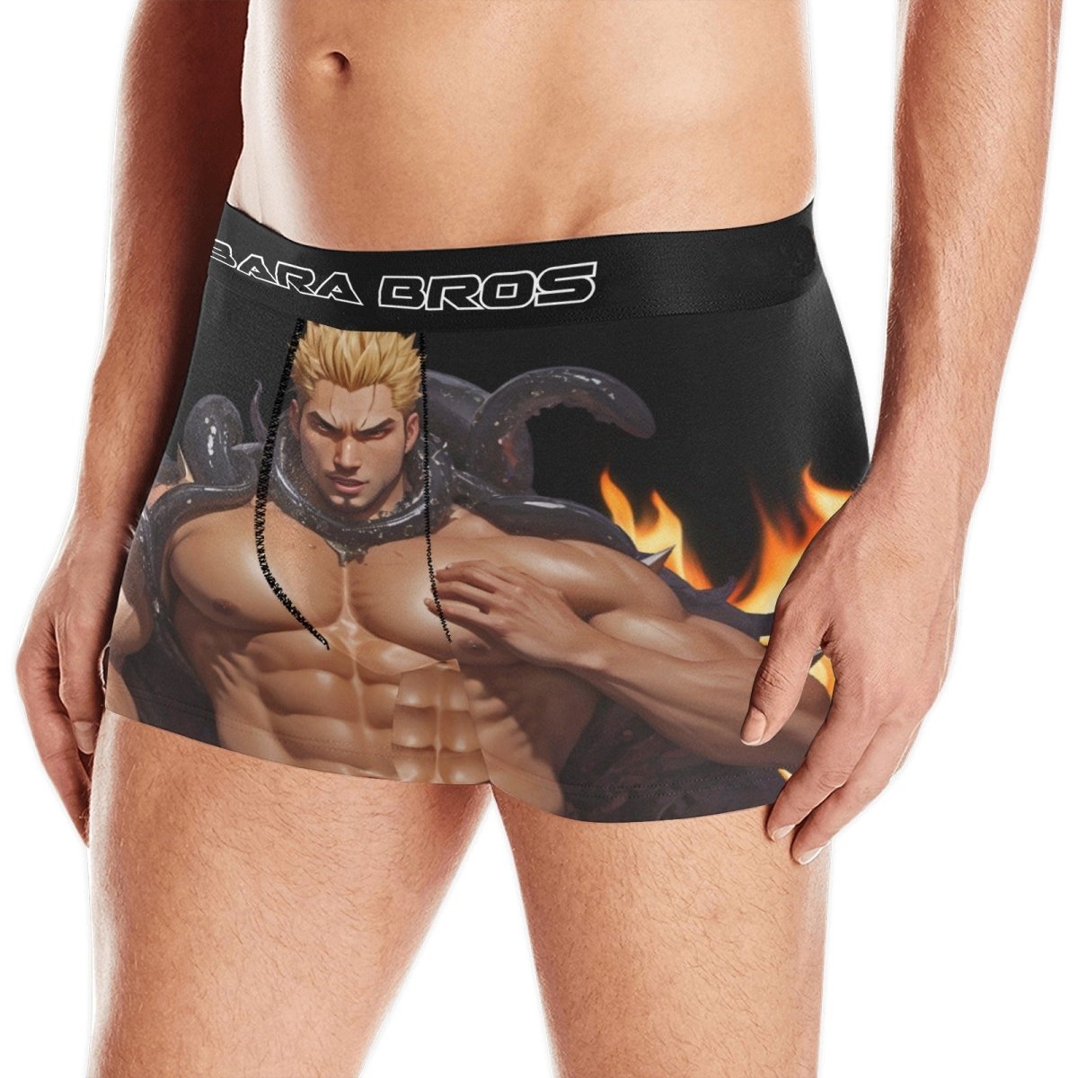 Tentacle Master Bara Anime Men's Boxer Briefs - Bara Bros