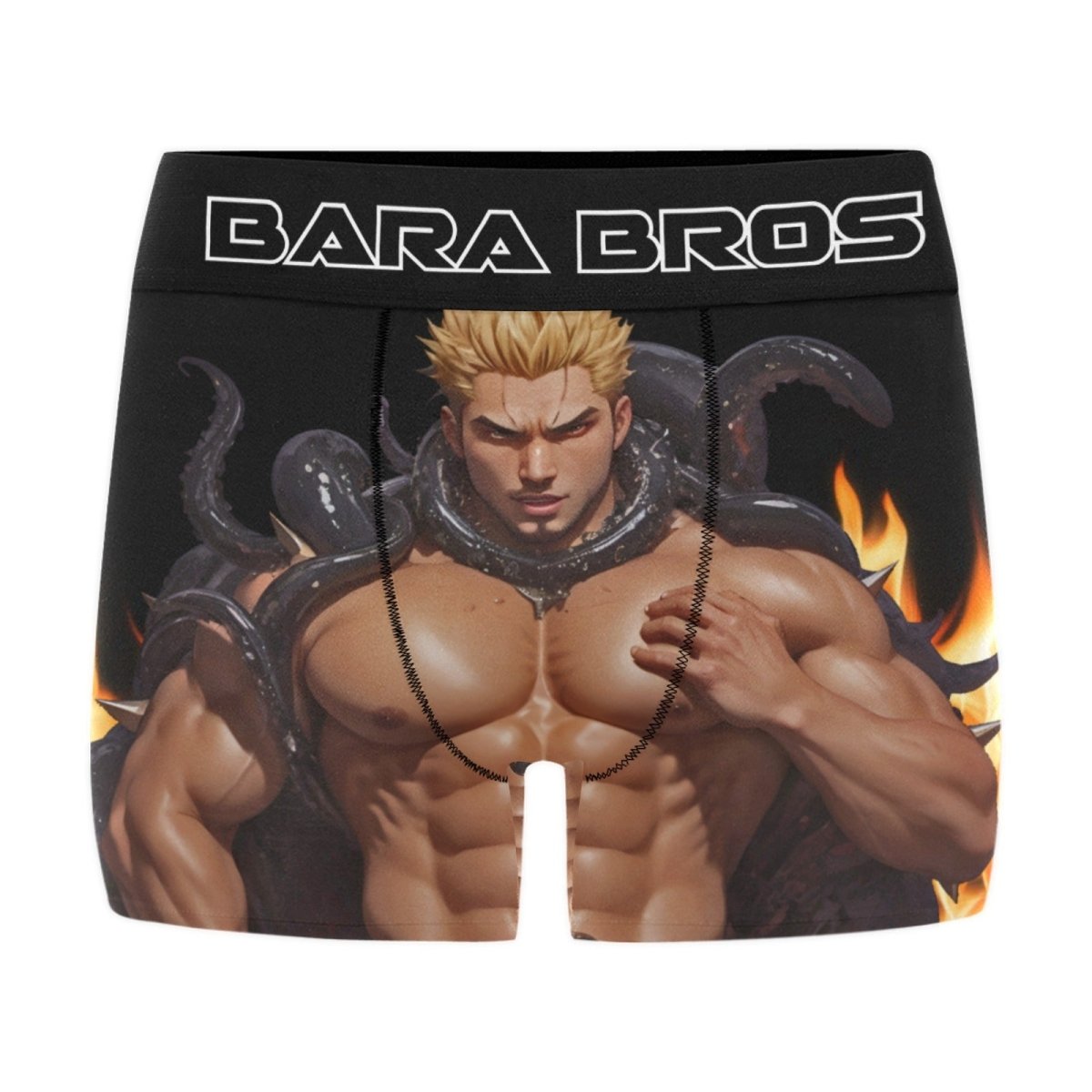 Tentacle Master Bara Anime Men's Boxer Briefs - Bara Bros