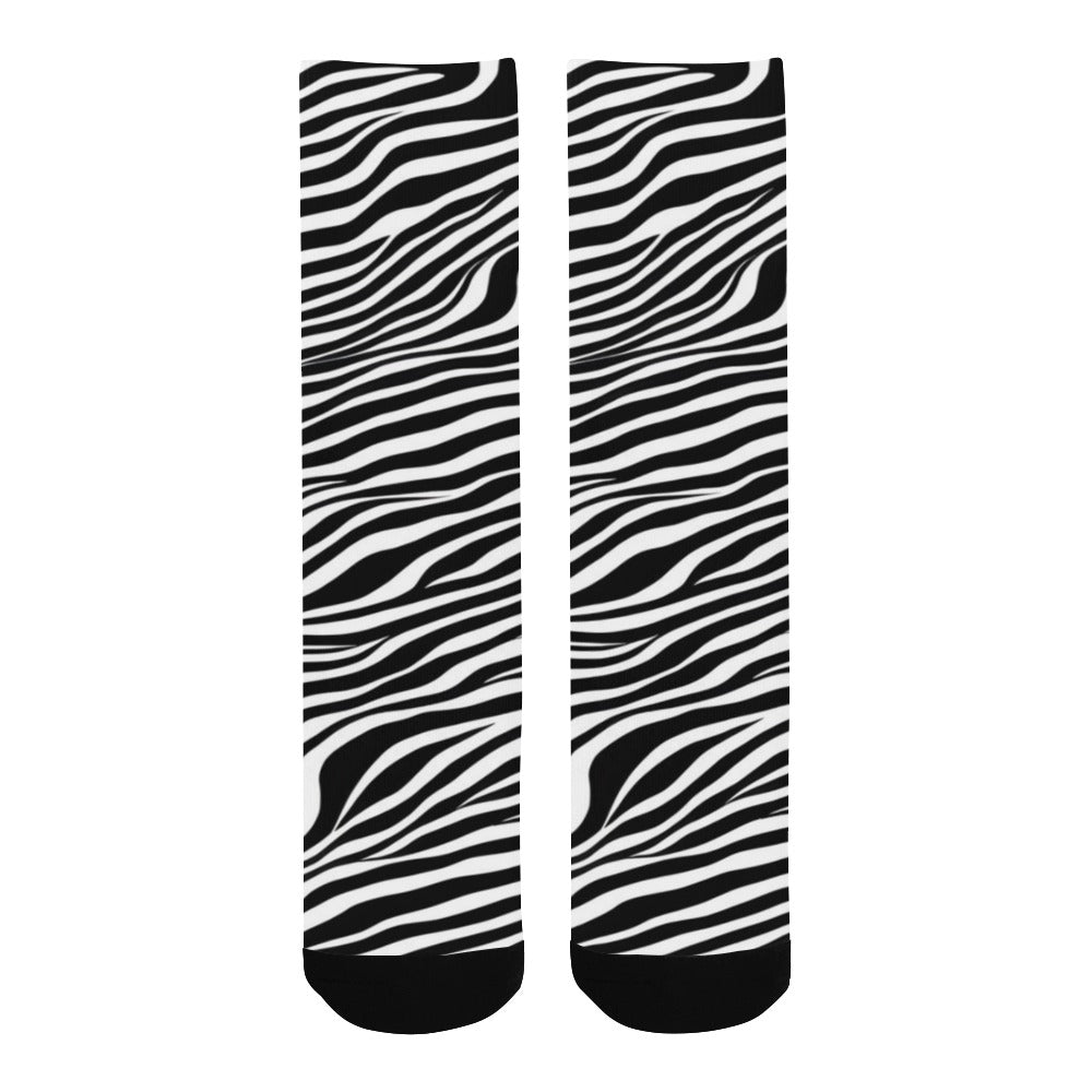 Zebra Print Men's Socks - Bara Bros