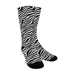 Zebra Print Men's Socks - Bara Bros