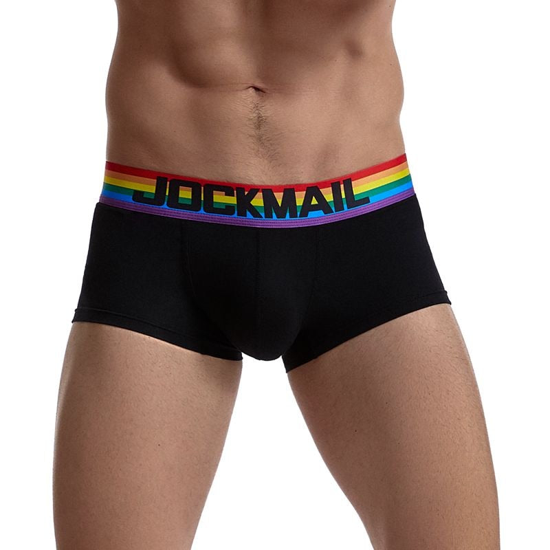 Gay Pride Classic Cotton Sports Trunk Briefs