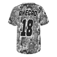 Ahegao Bara Art Baseball Jersey - Bara Bros