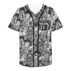 Ahegao Bara Art Baseball Jersey - Bara Bros