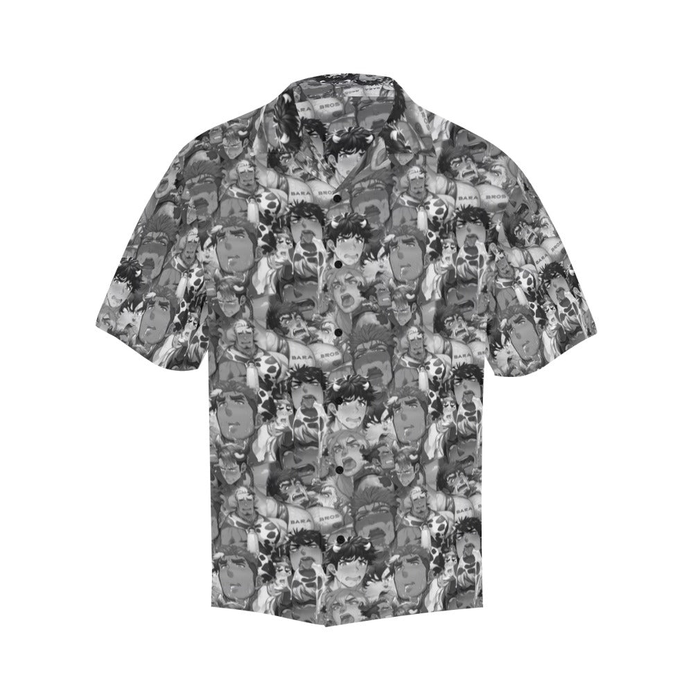 All Over Ahegao Bara Art Anime Hawaiian Shirt - Bara Bros