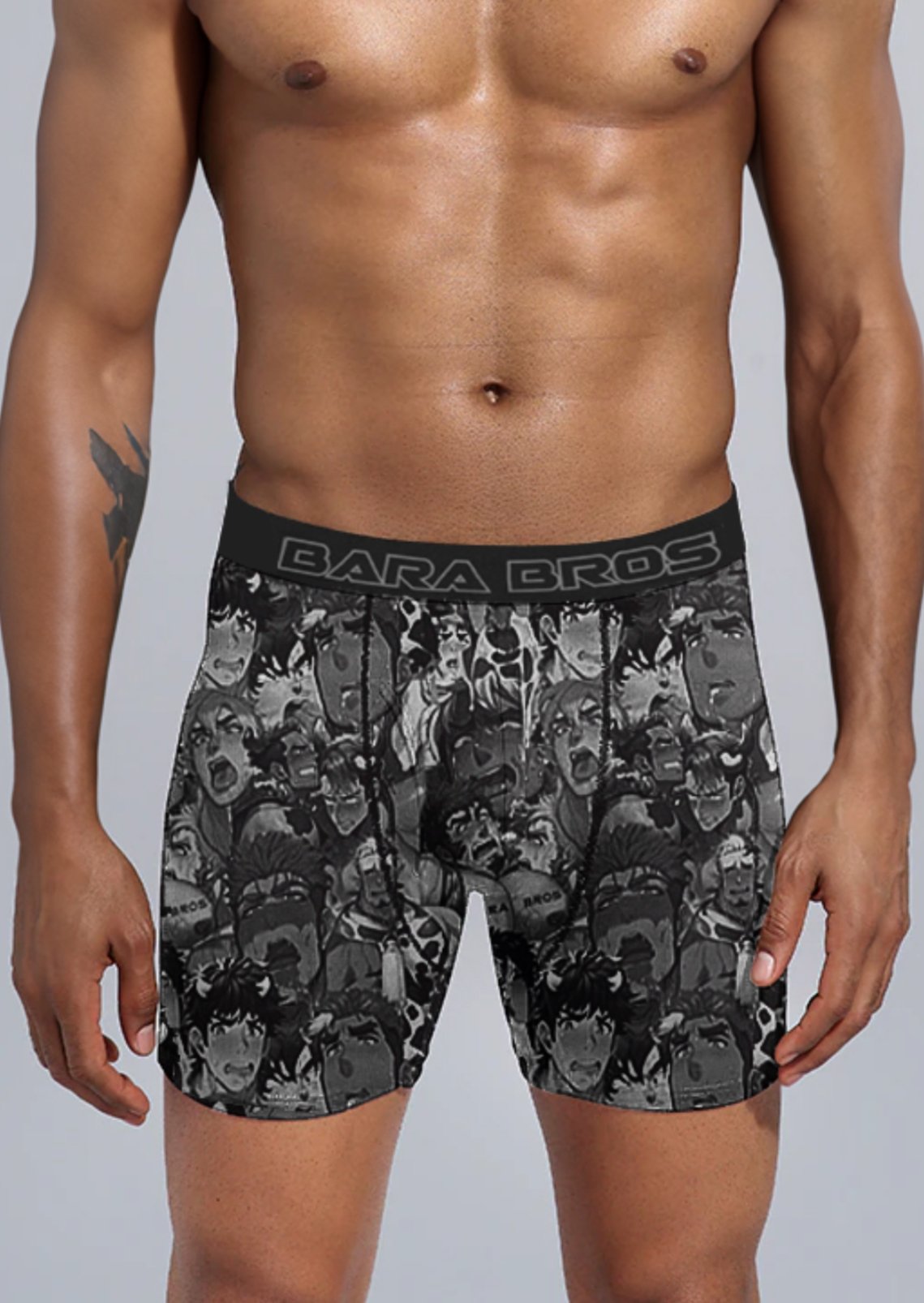 Bara Ahegao Men's Boxer Briefs - Bara Bros