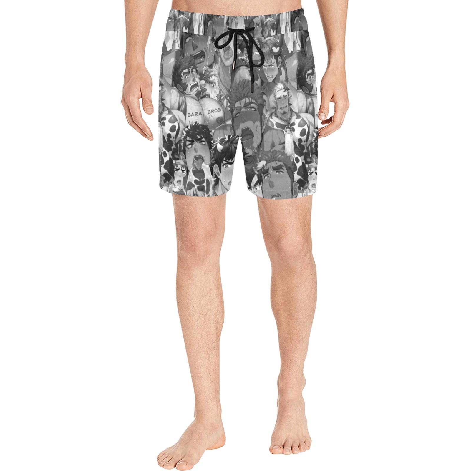 Bara All Over Print Swim Shorts - Barabros