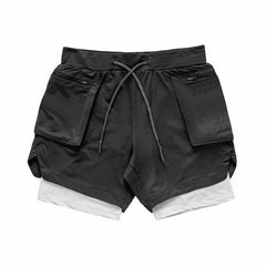 Bara Bro Sport - Workout Fitness Pocket Shorts - Barabros