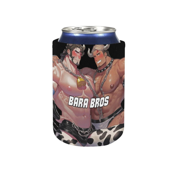 Bara Bros Cow Neoprene Can Cooler 4