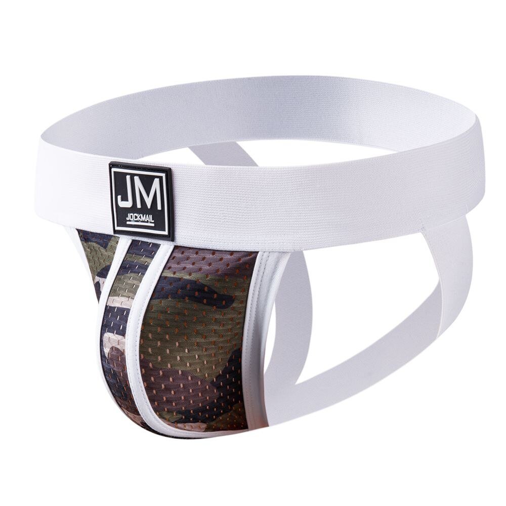 Camouflage Men Mesh Jockstrap - Barabros