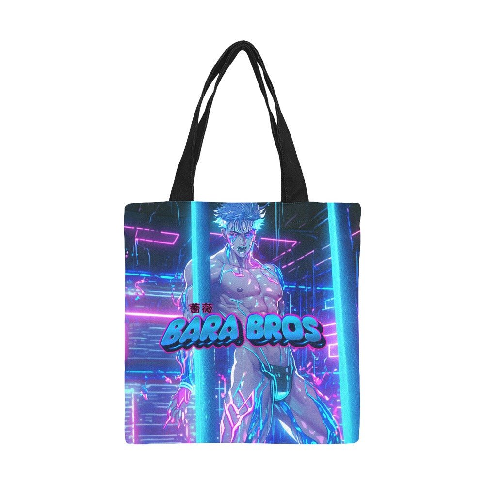 Cyberpunk Go-go Dancer Canvas Tote Bag - Barabros