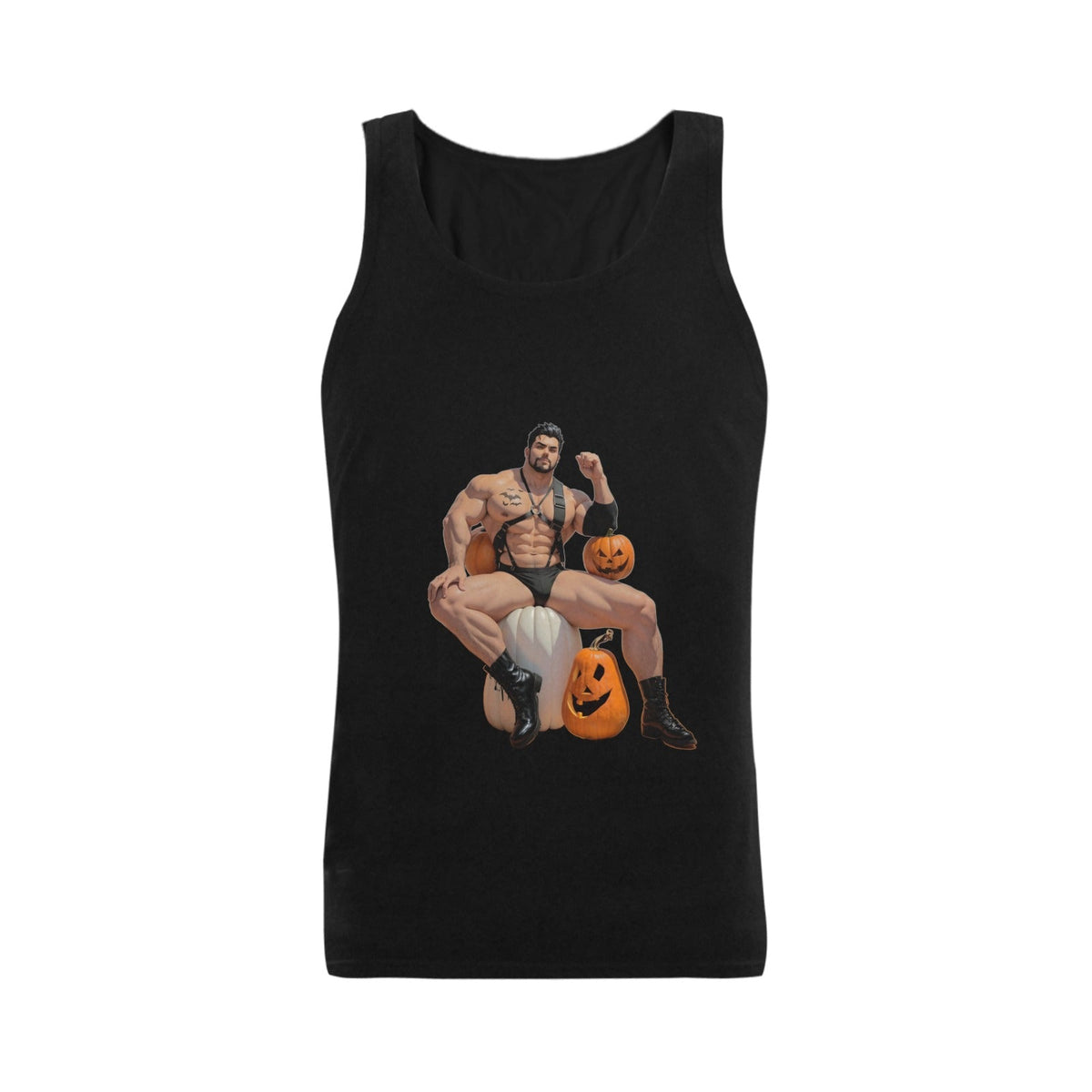 Gay Halloween Bara Art Men's Tank Top - Bara Bros