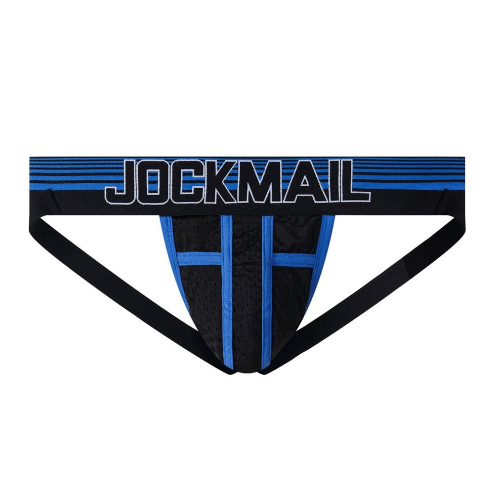 Jockmail Mesh Detail Jockstrap Underwear - Barabros