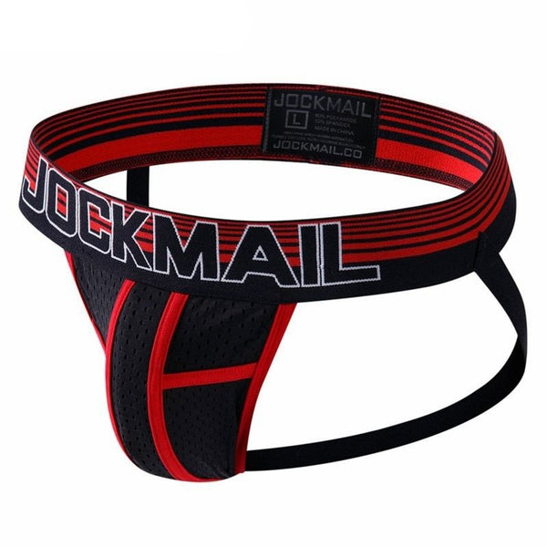 Jockmail Mesh Detail Jockstrap Underwear